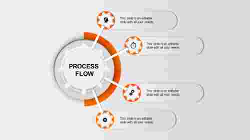 process flow ppt template-process flow ppt template-orange